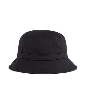 Puma Premium Essential Bucket Hat. Bucket hats are characterized by its round wide silhouette. The Ess Bucket hat is part of our Essentials Foundation Range to catering for the classic consumer. Material: 100% Polyester. Ref: 02596701.