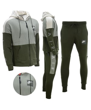 This fleece hoodie track suit is designed with a drawstring hood for a customizable fit. It features a split kangaroo pouch and bold printed branding on the chest and sleeves. The adjustable drawcord hood and arm print add sporty detailing, while the logo patch on the chest completes the look. Ribbed cuffs and hem provide a comfortable, secure fit. Material: 80% Cotton, 20% Polyester Care: Machine washable