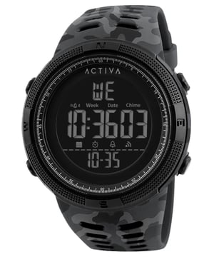 De Activa x Invicta ACW1915MC-002 heeft een Plastic horlogekast van 50 millimeter met een zwarte wijzerplaat.
Dit model wordt aangedreven door een accuraat Quartz uurwerk.
3 bar waterdicht.
Dit model is onderdeel van de Activa x Invicta Digital collectie.

Inclusief 2 jaar garantie.