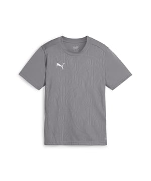 Puma TeamFINAL trainingsshirt voor jongens. De volgende generatie Puma Football. De Final-collectie is ontworpen voor het hoogste prestatieniveau. De kledingstukken zijn gemaakt van een lichte, ademende, zeer gemotoriseerde stof die, in combinatie met nauwsluitende snitten van Finals, specifiek voldoet aan de behoeften van de spelen en de allerbeste atleten. Materiaal: 100% polyester (gerecycled).