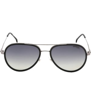 Een vleugje plezier voor je zomerdagen, maar niets ongewoons voor een Carerra-verzamelobject. Carerra zonnebril perfect voor de zomer Carrera matzilver 1044 0003 WJ zonnebril, lensbreedte = 57 mm, neusbrugbreedte = 17 mm, armlengte = 145 mm, Made In China zonnebril, zonnebrillenkoker, schoonmaakdoekje en onderhoudsinstructies allemaal inbegrepen, 100% bescherming tegen UVA- en UVB-zonlicht en conform de Britse norm EN 1836:2005 Stijlcode: 1044/S 0003 WJ zilveren zonnebril