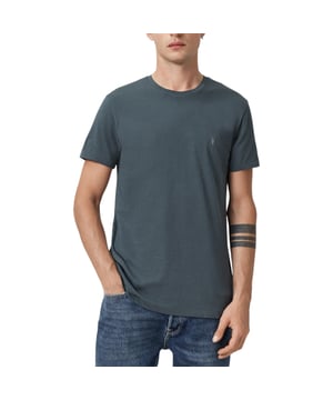 A classic tee crafted from pure cotton, this style sports a crew neckline, short sleeves and ALL SAINTS iconic logo embroidered to the chest.

ALL SAINTS Race Tonic Mens Solid T-Shirt
Made in India
100% Cotton
Crew neck
Short Sleeve
Ramskull Embroidered Logo at the chest
Slim fit
Summer Tees
Machine Wash (Please see the washing Instruction)