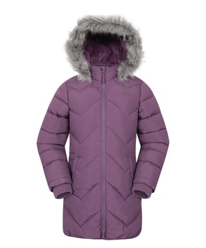 The Galaxy Kids Padded Jacket will ensure your little one stays warm and protected throughout the winter. A water-resistant outer and microfibre padding with a longline style for extra coverage and a faux-fur hood for added comfort. (Ref: 031880)