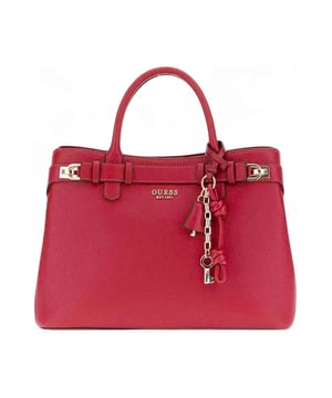 Sacs à main Guess Gregoria Girlfriend Femme Rouge Polyurethane. Authentique Bagagerie de la marque Guess - design streetwear/sportswear de Guess - Guess pour Femme fashion, parfait pour la vie de tous les jours - Sacs à main Guess de couleur Rouge s'associe parfaitement avec le reste de votre dressing - matiere Polyurethane confortable -   classic - Gregoria Girlfriend -