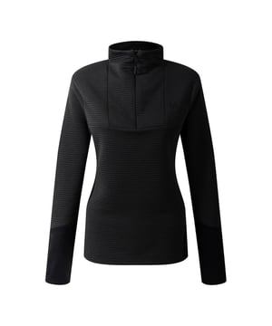 Material: Elastane, Polyester. Fabric: Ilus Core Stretch, Soft Touch. Design: Logo, Printed, Striped. Fabric Technology: Breathable, Flexible. Sleeve-Type: Long-Sleeved. Neckline: Standing Collar. Fastening: Pull Over, Quarter Zip. 6 UK: 30 in. 8 UK: 32 in. 12 UK: 36 in. 14 UK: 38 in. 20 UK: 45 in. 18 UK: 43 in. 16 UK: 40 in.