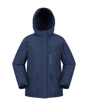Our Noah Kids Borg Lined Waterproof Jacket is great for the colder months. Made of durable rip stop fabric with a waterproof outer and a fleece lining, this jacket will keep your child warm, comfortable and protected in cold and rainy conditions. It has pockets to safely carry the essentials and adjustable features for increased protection. (Ref: 056883)