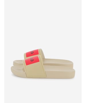 Introducing the Boys Logo Badge Sliders in Beige by Hugo — the quintessential SS2025 accessory for discerning young gentlemen. Elegantly crafted in a sublime beige hue, these sliders epitomize both luxury and comfort.

Key Features:
Iconic Hugo logo badge: Symbolizing premium quality and style.
Premium materials: Exceptionally crafted for durability and comfort.
Versatile beige palette: Pairs seamlessly with contemporary boy's leisurewear.

Elevate your young one's wardrobe with the epitome of designer flair. Order now and ensure he steps out in unparalleled style this SS2025!