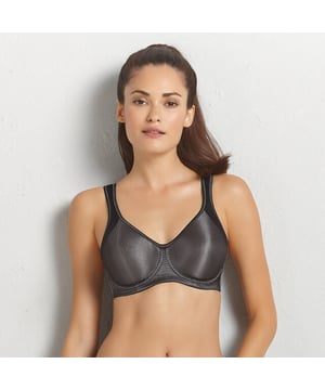 
Momentum Sport Bh met Beugel 5519

 Pure vrouwelijkheid. De "momentum beugelbeha" is de perfecte begeleider. Zowel in dagelijks gebruik als bij fitness in de sportschool. De beugel geeft steun en verleidt met een dieper gesneden decolleté en een ronde, vrouwelijke borstvorm. De naadloos gevormde cups zijn van hoogfunctioneel High-Tech materiaal met sportieve metaalglans. De innovatieve Ergoline beugels combineren een hoog draagcomfort met een uitstekende pasvorm.

 | Materiaal info: 45% polyester 40% polyamide 15% elastaan | Wasinstructie: Handwas niet geschikt voor de droger