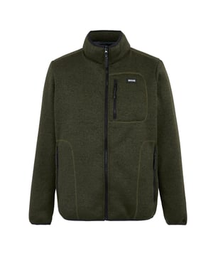 100% Polyester. Fabric: Bonded, Knitted, Marl, Teddy Fleece. Design: Contrast Detail, Logo. 500gsm. Fabric Technology: Durable, Stretch. Flatlock Stitching. Neckline: High Collar, Stretch Binding. Sleeve-Type: Long-Sleeved. Cuff: Stretch Binding. Fit: Snug Fit. Pockets: 2 Side Pockets, 1 Chest Pocket, Zip. Fastening: Full Zip. Hem: Stretch Binding. Sustainability: Made from Recycled Materials. S: 38 in. M: 40 in. L: 42 in. XL: 44 in. XXL: 48 in. 3XL: 51 in. 4XL: 54 in. 5XL: 57 in.