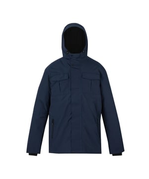 100% Polyester. Futterstoff: Verblüfft, Fleece, Polyamid. Füllung: ohne Federn, Isoliert, Synthetische Daunen. Füllung GSM: 300. Außenmaterial GSM: 185. Design: Logo, Unifarben. Gewebetechnik: Atmungsaktiv, Wasserabweisend, Isotex 15000, Wasserfest, winddicht. Mit Kapuze, Gerippter Kragen. Langärmlig. Bündchen: gerippt. Versiegelte Nähte. Kapuzenmerkmale: Mit Vlies gefüttert, angenähte Kapuze, Knebel-Einstellung. Taschenart: 2 Brusttaschen, Patch, Klappenverschluss, Zwei Seitentaschen, Eine Innentasche, Reißverschluss. Durchgehender Reißverschluss. Atmungsaktivitätsbewertung: 15000. Material: Aus recyceltem Material. S: 96,52 cm. M: 102 cm. L: 107 cm. XL: 112 cm. XXL: 121,92 cm. 3XL: 129,54 cm.