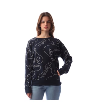 Design: bedruckt, Aufschrift. Saum: Anliegend. Rundhalsausschnitt. Bündchen: Anliegend. Langärmlig. Zum Überziehen. S: 86,36 cm. L: 96,52 cm. XL: 102 cm.