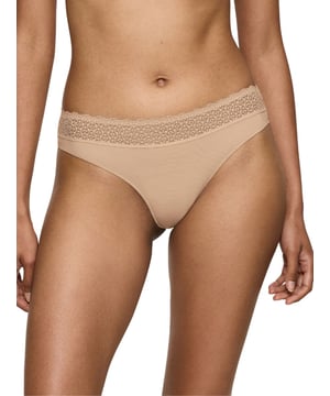 Sloggi Feel of Modal String Thong with supersoft, breathable material for a smooth look. This product is machine washable.
