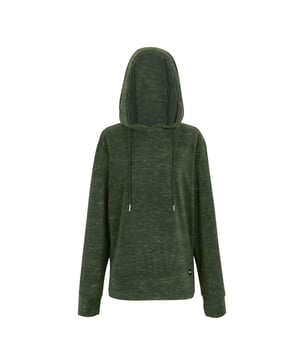 70% Polyester, 30% Recycled Polyester. Fabric: Marl, Peached. Design: Printed. 170gsm. Hem: Curved. Hood Features: Drawcord, Grown On Hood. Neckline: Hooded. Sleeve-Type: Long-Sleeved. Cuff: Ribbed. Fastening: Pull Over. 8 UK: 32 in. 10 UK: 34 in. 12 UK: 36 in. 14 UK: 38 in. 20 UK: 45 in. 22 UK: 48 in. 24 UK: 50 in. 26 UK: 52 in. 18 UK: 43 in. 16 UK: 40 in.