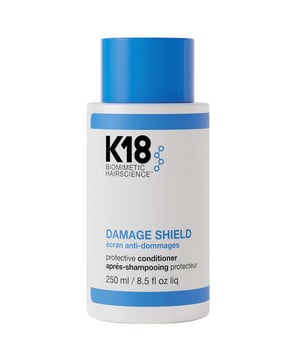 Discover the K18 Damage Shield Protective Conditioner, specially formulated to enhance and protect your hair's natural defenses. This conditioner shields your hair from harmful UV rays and environmental stressors while counteracting damage from mechanical styling. Infused with K18PEPTIDE, it replenishes lost proteins, fortifying your hair's lipid barrier. Experience improved softness, smoothness, and shine with every use. For best results, apply to freshly shampooed hair, massage gently, and rinse thoroughly. Perfect for women seeking vibrant, healthy locks.