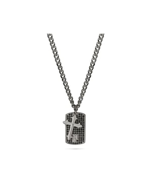 Police are synonymous with design and functionality, and this Mens Necklace PEAGN2120402 is no different. Manufactured to a high standard as you would expect from a global designer brand like Police, the Police necklace line is fashionable, hard wearing and exceptional value for money. With a fully backed manufacturer's guarantee you can purchase the Mens Necklace PEAGN2120402 with complete confidence.