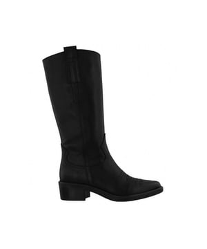 
Dit artikel betreft een dameslaars western van het merk AQA Shoes. De modelnaam is A8497 en de kleur is zwart. Het product heeft een wijdte G en een uitneembaar voetbed. De zool is van rubber en het materiaal bovenkant is van leer.