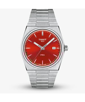 In 1978 the Tissot PRX was born, in 2021 we celebrate its comeback. The new Tissot PRX, the watch for those with passion for design and an eye for ingenuity. Discover the brand new Tissot PRX now, its evocative and slim design makes it an uncompromising essential for all the design enthusiasts. 40mm dial