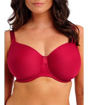 Fantasie Rebecca Essentials Moulded Spacer Bra. With wide underwires, full coverage and seamless cups. Adjustable straps and spacer fabric. The product is hand-wash only.