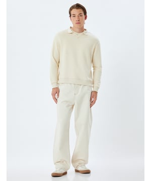 -Softshell -Regular -Ohne Tasche -Normale Länge -Langärmelig -Polokragen -Sweatshirt
