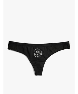 Produktkategorie Tangabr Print/Muster Mit Spruchbr Details Elastischer Bund
