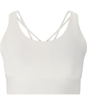 
Athlecia Training Sport bh van het materiaal en in de kleur 100 Wit.