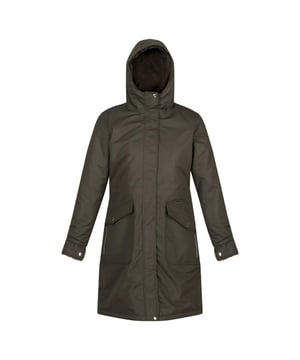 
100% Polyester. Voering: Taffeta. Stof: Taslan, woleffect. Ontwerp: Logo. Stoftechnologie: Ademend, DWR Finish, Isolerend, Isotex 5000, Sneldrogend, Thermo-Guard, Waterdicht, Winddicht. Manchet: Afgewerkt met imitatiebont, omgeslagen manchet. Halslijn: Kapitein. Mouwtype: Met lange mouwen. Getapete naden. Kenmerken van de kap: Nepbont, gekweekt op de kap. Lengte: Mid Lengte. Zakken: 2 Onderste zakken, Patch, Ritssluiting. Bevestiging: Tweewegrits. 5000g/m²/24hrs.