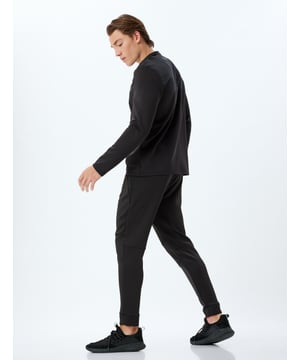 -Mit Nahtdetail -Straight -Jogger -Seitentasche -Normale Länge -Normale Leibhöhe -Hosenbein Mit Gummizug -Sweathose