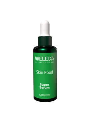 Transform your skincare routine with Weleda Skin Food Super Face Serum. This 30ml powerhouse serum is formulated with hyaluronic acid, ceramides, and a unique Skin Food Phyto Infusion to deliver intense hydration and enhance your skin's natural radiance. Infused with 100% natural-origin extracts like calendula, chamomile, rosemary, and pansy, it strengthens the skin barrier while promoting a healthy glow. Ideal for all skin types, this unisex serum is your go-to solution for deep nourishment. Simply apply after cleansing and follow with your favorite moisturizer for best results.
