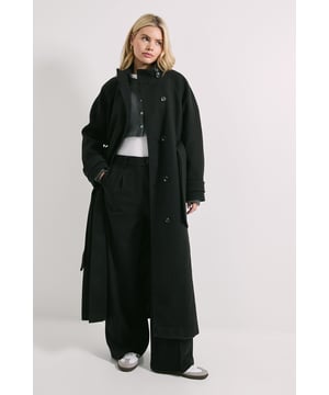 Elegant midi-length coat with sophisticated funnel neckline for added warmth         Flattering belted waist design creates a defined silhouette         Practical button-through front closure for easy wear         Versatile woven fabric offers structure and durability for everyday wear         Classic design with timeless appeal for multiple seasons
    
    This Dorothy Perkins midi coat combines timeless sophistication with practical design elements. The distinctive funnel neck offers both style and protection against chilly weather, whilst the belted waist creates a flattering silhouette that can be adjusted to your preference. Style this versatile piece over wide-leg trousers and a simple top for smart casual brunches, or pair with a midi dress and court shoes for more formal occasions. The clean lines and structured shape make it perfect for baby showers or afternoon tea with friends, offering a polished finish without appearing overdressed. During cooler months, layer over knitwear and finish with ankle boots for an effortlessly chic look that transitions seamlessly from day to evening events. This coat will quickly become your go-to outerwear option for occasions when you want to present a refined, put-together appearance.