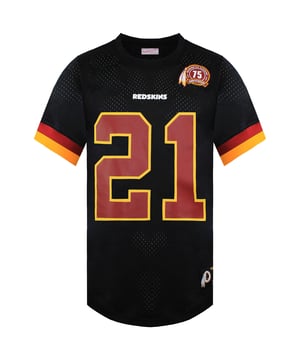 Celebrate legendary Washington NFL history with the Mitchell &amp; Ness NFL Washington Redskins Sean Taylor Mesh Top. This piece pays tribute to the iconic Sean Taylor and blends vintage design with modern performance for true fans and collectors alike.
Key Features:
Iconic Tribute: 

Features design elements honoring Sean Taylor, reflecting his enduring legacy with the team.

Premium Quality: 

Crafted with high-quality mesh fabric for superior breathability and durability.

Authentic Style: 

Showcases authentic team colors and graphics true to the vintage Mitchell &amp; Ness aesthetic.

Comfortable Fit: 

Designed for all-day wear, whether you're cheering at the game or showcasing your fandom on the streets.

Collectible Piece: 

A must-have for collectors and fans, encapsulating the spirit and history of Washington NFL heritage.

Embrace both style and history with this timeless mesh top—a perfect blend of nostalgia and modern-day comfort.