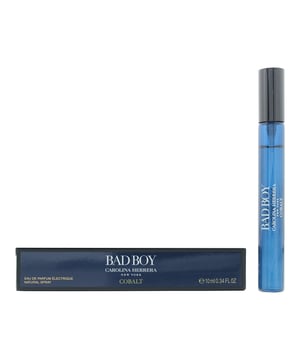 Bad Boy Cobalt Eau de Parfum by Carolina Herrera is an Aromatic Woody fragrance for men. Launched in 2022, this scent is excellent for cooler seasons and/or evenings when you want a fragrance that's bold, confident and modern. It blends fresh, spicy, mineral, and woody tones for a complex and energetic profile.

The fragrance opens with sparkling top notes of Pink Pepper and Lavender, giving a crisp, aromatic and slightly spicy introduction. The heart reveals Geranium and Black Plum, which add floral masculinity and a rich fruity depth. The base is anchored by a Truffle Accord, Vetiver, Cedarwood, and smoky Oakwood, giving it mineral, earthy richness and strong lasting power.

Ideal for men who like scents that are bold yet refined, Bad Boy Cobalt is housed in the iconic lightning‑bolt styled bottle, reimagined in a gradient cobalt blue design that reflects strength, confidence and the duality of modern masculinity.

Top Notes: Pink Pepper, Lavender 
Heart Notes: Geranium, Black Plum  
Base Notes: Truffle Accord, Vetiver, Cedarwood, Oakwood 

How to Apply:

Apply it to your body’s warmest points, such as the crease of your elbows and wrists, to intensify the longevity of the fragrance.

Avoid rubbing after application, as this will reduce the longevity of the fragrance.

For wrist application, apply the fragrance after hand washing.