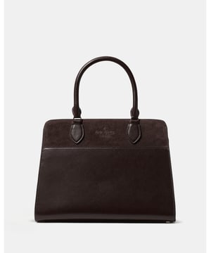 Madison Suede Medium Satchel, Fits An Iphone 13 Pro Max, Large Continental Wallet, Comes W Crossbody Strap, Slip Pocket, Front And Back Slip Pocket,  Length: 30.00 Cm,  Width: 14.00 Cm,  Height: 23.00 Cm