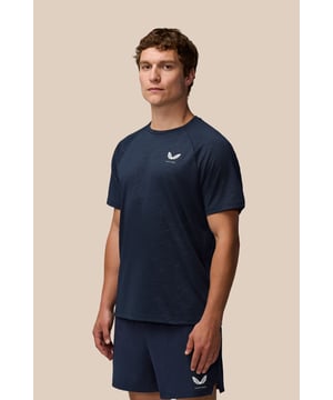 Adapt Aop Ss T-Shirt Midnight Navy