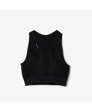 Sport Stretch Removable Padded Bralette Stretch fabric Medium support Absorbent properties Athlete-tested Silicone crocodile on bust