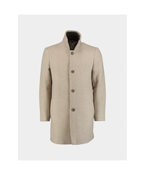 
Bos Wollen Jas Beige Quinsy Coat 25301QU52BO/820 sand met artikelcode25301QU52BO/820 sand .  van het materiaal 51,9% Wol / 41,6% Polyester / 4,3% Acetaat / 1,6% Polyamide / 0,6% Viscose. Extra specificaties: , , , , kleur Beige.