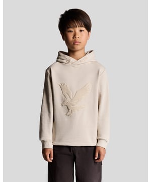 De zachte badstof maakt deze hoodie ideaal voor comfortabel dagelijks gebruik. De relaxte pasvorm met een speelse adelaarprint zorgt voor een coole, casual look. - Zachte badstof voor comfort - Normale pasvorm voor bewegingsvrijheid - Capuchon voor warmte en stijl - Grafische adelaar
