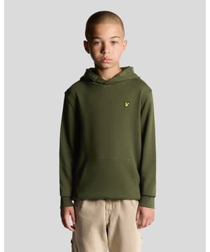 Een zachte hoodie van loopback katoen die perfect is voor avonturen van alledag. Ontworpen om kinderen warm en comfortabel te houden met een klassieke pasvorm en duurzame ribgebreide afwerkingen.

- Loopback katoen voor comfort en warmte
- Ribgebreide manchetten en zoom voor een snug fit
- Regular fit voor gemakkelijke beweging
- Ideaal voor lagen of casual draagstijl