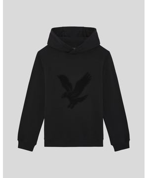 De zachte badstof maakt deze hoodie ideaal voor comfortabel dagelijks gebruik. De relaxte pasvorm met een speelse adelaarprint zorgt voor een coole, casual look. - Zachte badstof voor comfort - Normale pasvorm voor bewegingsvrijheid - Capuchon voor warmte en stijl - Grafische adelaar