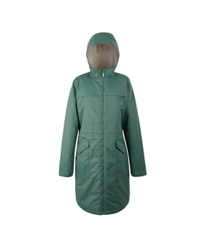 
100% Polyester. Vulling: Lichtgewicht, Thermo-Guard. Voering: Taffeta. Stof: Wol-effect. Ontwerp: Effen, Mouwpatches. Stoftechnologie: Ademend, DWR Finish, Isolerend, Isotex 10000, Sneldrogend, Waterdicht, Winddicht. Halslijn: Kapitein. Mouwtype: Met lange mouwen. Manchet: Stud. Getapete naden. Eigenschappen van de kap: Gegroeid op de kap. Zakken: 1 veiligheidszak, intern, met rits, 2 zakken onderaan, klepsluiting. Bevestiging: Tweewegrits. 10000g/m²/24hrs. Duurzaamheid: Gemaakt van gerecycled materiaal. Stijl: Parka. 8 UK: 32 in. 10 VK: 34 in. 12 VK: 36 in. 14 VK: 38 in. 20 VK: 45 in. 22 VK: 48 in. 24 VK: 50 in. 26 UK: 52 in. 18 VK: 43 in. 16 VK: 40 in.