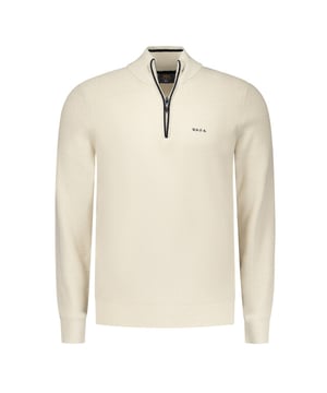 
<p>Ecru kleurige schipperstrui met ritssluiting van het merk New Zealand Auckland.</p>
<ul>
<li>Regular fit</li>
<li>Borstzakje</li>
<li>78% Polyester/ 22% Polyamide</li>
<li>Kleurnummer: </li>
</ul>