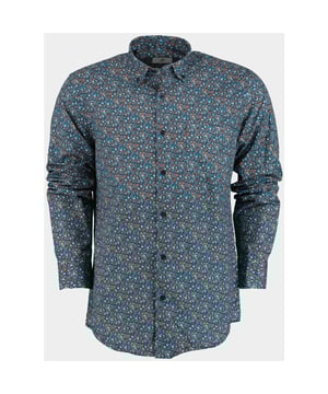 
Bos Casual hemd lange mouw Blauw Blue flower pattern 25496/V02 met artikelcode25496/V02 .  van het materiaal 100% Katoen. Extra specificaties: , , , , kleur Blauw.