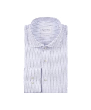 
<p>Wit overhemd met subtiele stippeltjes van Michaelis in een fine twill weving, luchtig en ademend. Geschikt voor zowel zakelijk als casual gebruik. Het overhemd heeft een getailleerde pasvorm en bestaat voor 100% uit katoen. Uiteraard is het shirt helemaal strijkvrij.</p>
<ul>
<li>Perfecte pasvorm</li>
<li>100% katoen</li>
<li>Strijkvrij</li>
</ul>
