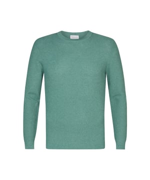 
<meta charset="utf-8">
<p>Deze mintgroene trui met ronde hals en structuur van Michaelis bestaat uit 82% katoen en 18% polyester, heeft lange mouwen en geribde boorden. De<span> </span>kleur geeft de trui een mooie uitstraling en maakt 'm zeer geschikt in combinatie met een licht overhemd en jeans eronder. De trui kan in de wasmachine op 30 graden gewassen worden.</p>
<p><span>Maat S  - 37/38 overhemd</span><br><span>Maat M - 39/40 overhemd </span><br><span>Maat L  - 40/41 overhemd</span><br><span>Maat XL - 42/43 overhemd<br>Maat XXL - 44/45 overhemd</span></p>
