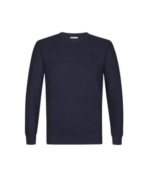 
<p>Deze donkerblauwe trui met ronde hals en structuur van Michaelis heeft lange mouwen en geribde boorden. De warme<span> </span>kleur geeft de trui een mooie uitstraling en maakt 'm zeer geschikt in combinatie met een licht overhemd en jeans eronder. De trui kan in de wasmachine op 30 graden gewassen worden. </p>
<p><span>Maat S  - 37/38 overhemd</span><br><span>Maat M - 39/40 overhemd </span><br><span>Maat L  - 40/41 overhemd</span><br><span>Maat XL - 42/43 overhemd<br>Maat XXL - 44/45 overhemd</span></p>