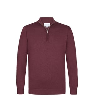 
<p>Deze wijnrode trui met halflange rits van Michaelis heeft lange mouwen en geribde boorden. De warme<span> </span>kleur geeft de trui een mooie uitstraling en maakt 'm zeer geschikt in combinatie met een licht overhemd en jeans eronder. De trui kan in de wasmachine op 30 graden gewassen worden. </p>
<p><span>Maat S  - 37/38 overhemd</span><br><span>Maat M - 39/40 overhemd </span><br><span>Maat L  - 40/41 overhemd</span><br><span>Maat XL - 42/43 overhemd<br>Maat XXL - 44/45 overhemd</span></p>