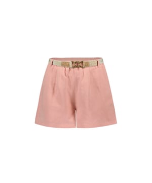 Soms is het tijd om jezelf even te verwennen. Met deze topper van Like Flo lukt dat zeker. Tijdloos en elegant en een hotitem uit de nieuwste collectie van Like Flo.
Short Linnen Belt F303-5685 Donkerblauw 