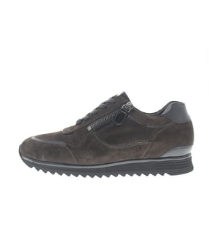 
De Porto sneaker van Hassia in wijdte K. De Porto is gemaakt van bruin suède en geschikt voor bredere voeten.
Hakhoogte 40mm.
Hielheffing 20mm.