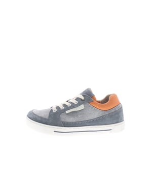 
Birkenstock casual kinder-sneakers, stoer en comfortabel, blauwgrijs suède gecombineerd met gevet glad leer, uitgerust met een heerlijk voorgevormede Birkenstock kurken en uitneembare voetbed met een glad leren toplaag. Normale pasvorm, geschikt voor jongens en meisjes.
Hakhoogte 20mm.
Hielheffing 10mm.