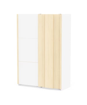 
Productkenmerken : Meubel van spaanplaat met papieren decor.Functionele indeling: uitgerust met kledingroede en legplanken voor georganiseerde opslag.Royaal formaat: diepte van 64 cm om zelfs bredere kledinghangers te kunnen opbergen.Hedendaags design.Productafmetingen : Lengte 140,1 cm x Diepte 64 cm x Hoogte 203 cm - Nettogewicht: 108,60 kg.Pakketafmetingen :Pakket nr. 1: Lengte 77 cm x Diepte 67,7 cm x Hoogte 10,5 cm - Brutogewicht: 27,49 kg.Pakket nr. 2: Lengte 210,5 cm x Diepte 56,5 cm x Hoogte 8 cm - Brutogewicht: 42,2 kg.Pakket nr. 3: Lengte 210,5 cm x Diepte 58,5 cm x Hoogte 8,5 cm - Brutogewicht: 43,24 kg.Totaal brutogewicht: 112,93 kg. Merk: CaliCosy Kleur: White