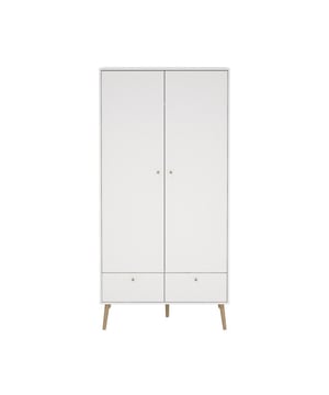 
Productkenmerken:Structuur van spaanplaat.Onderstel van massief hout.2 deuren, 1 metalen kledingstang, 1 legplank en 2 laden.Metalen geleiders met kogellagers.Metalen scharnieren.Knopgrepen van massief eikenhout.Productafmetingen: Lengte 98,7 cm x Breedte 58,1 cm x Hoogte 200,1 cm Nettogewicht: 67,2 kg.Afmetingen pakket:Pakket nr. 1: Lengte 110,1 cm x Diepte 65,1 cm x Hoogte 14,0 cm Brutogewicht: 31,5 kg.Pakket nr. 2: Lengte 189,8 cm x Diepte 65,1 cm x Hoogte 9,4 cm Brutogewicht: 37,9 kg.Totaal brutogewicht: 71,9 kg. Merk: CaliCosy Kleur: White